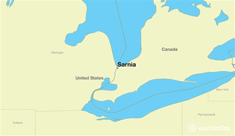 Sarnia Map | Color 2018