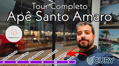 APARTAMENTO SANTO AMARO GUIDO PARQUE Santo Amaro Cury Construtora