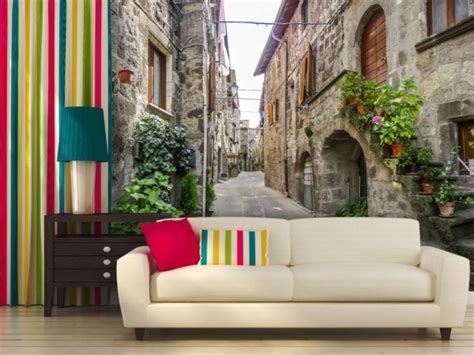 Фотообои в зал расширяющие пространство: фотографии интерьера гостиной