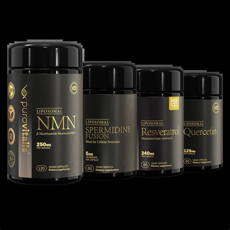 Max Longevity Paket Nmn Resveratrol Quercetin Spermidin