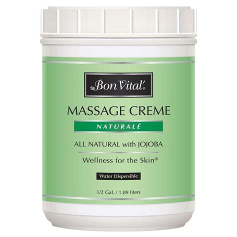 Bon Vital Naturale Massage Creme Gallon Cbs Beauty Supply