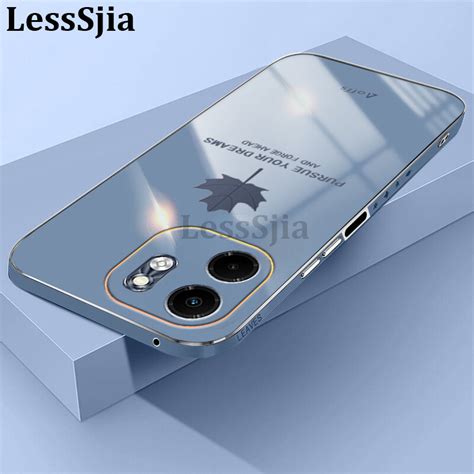 Jual Phone Cover Infinix Hot 50i 50 4G 5G Smart 9 For Delicate Maple Leaf Logo Infinix Hot 50i