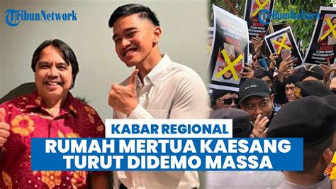 Rumah Mertua Kaesang Turut Didemo Imbas Pernyataan Ade Armando Soal