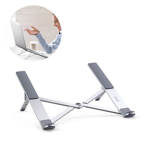 Ugreen Foldable Adjustable Laptop Stand Silver LP451 4GSM