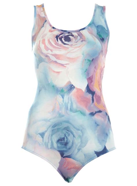 Floral Body New In Miss Selfridge Floral Print Swimsuits Floral