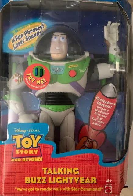 2001 DISNEY PIXAR Toy Story And Beyond Talking Buzz Lightyear NIB NRFB