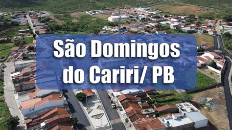 São Domingos do Cariri PB Imagens Aéreas YouTube