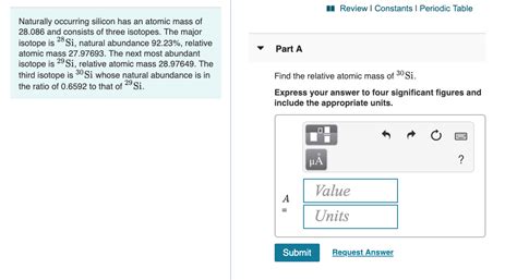 Solved M Review Constants Periodic Table Part A Naturally Chegg