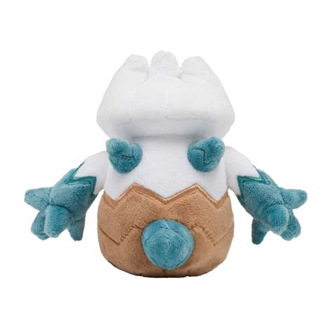 Pokemon Center Original Sitting Cuties Plush Snover In Grass Frost