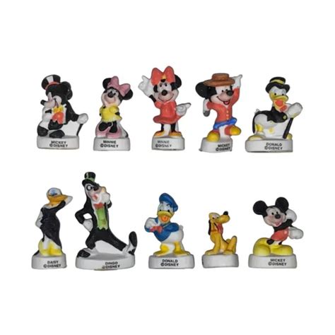 SÉRIE COMPLÈTE DE 10 fèves Mickey et ses amis EUR 11 97 PicClick FR