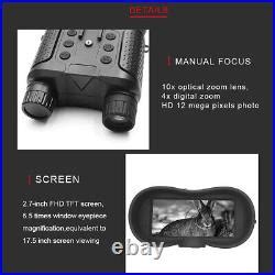 1080P NV8160 Night Vision Binoculars Infrared Digital Head Mount With ...