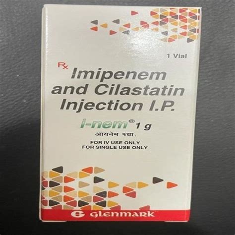 I Nem G Injection At Rs Vial Imipenem Cilastatin Injection In