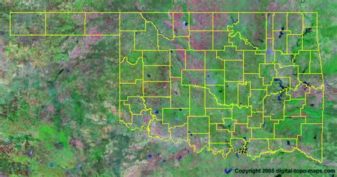 Edmond Oklahoma Zip Code Map