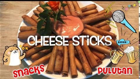 Cheese Sticks Snacks Pulutan Pagkaing Pinoy Youtube