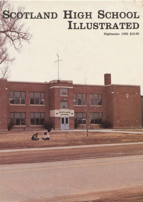 1985 yearbook from Scotland High School from Scotland, South Dakota for ...