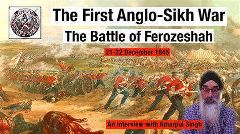 The First Anglo Sikh War The Battle Of Ferozeshah 1845 YouTube