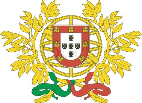 Coat Of Arms Of Portugal Stock Vector Colourbox