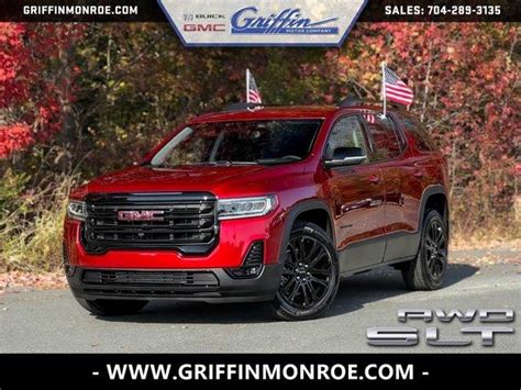 New GMC Acadia Vehicles For Sale In MONROE NC Griffin Buick GMC