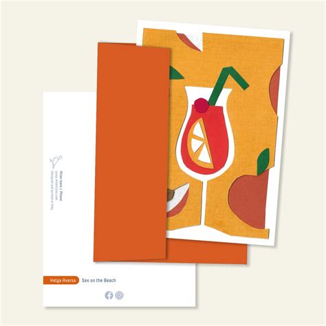 Greeting Card “margarita” By Helga Aversa And Milan Icons — Milan Icons