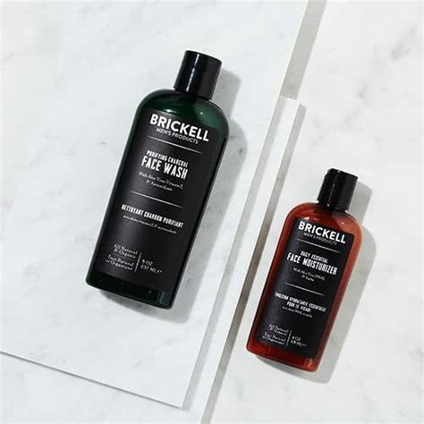 Brickell Men's Daily Essential Face Care Routine II Purifying Charcoal ...