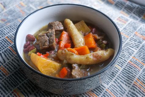 Caribbean Dumpling Soup Bouyon Boy With Video La Vie Bami Food Blog