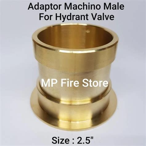 Jual Adaptor Pemadam Machino Male Drat Luar Npt Hydrant Valve