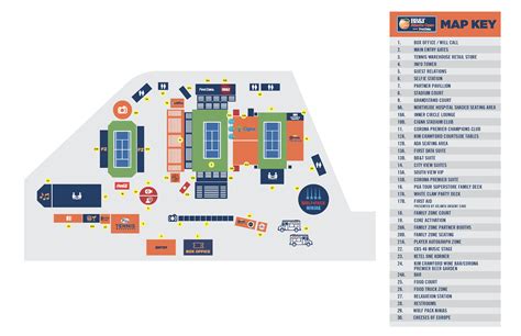 Atlantic Station Parking Map - Islands With Names