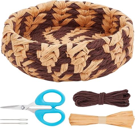 Diy Decorative Basket Coiled Basket Kit Basket Weaving Kits Basket