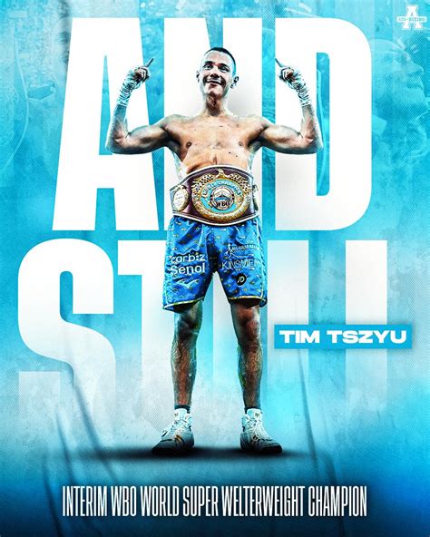 Aus Boxing On Twitter It S Tim Tszyu S House The Interim Wbo