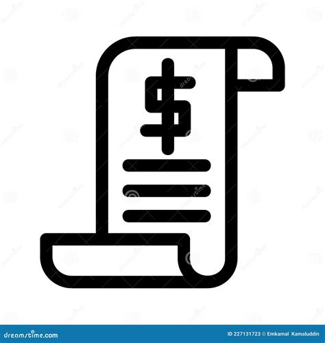 Bill Payment Icon Or Logo Isolated Sign Symbol Vector Illustration Stock Illustration