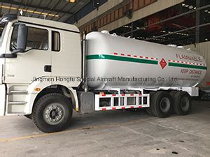 Cbm Asme Lpg Bobtail Tank Truck Gas Tanker With Pump System For