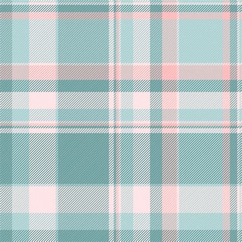 Padr O De Textura De Tecido De Vetor Tartan Sem Costura Um Tecido