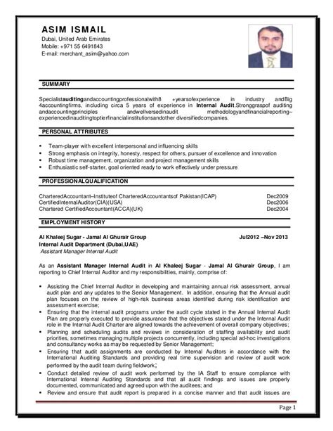 Asim Ismail Cv