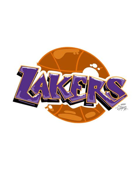 the Lakers graffiti em 2024