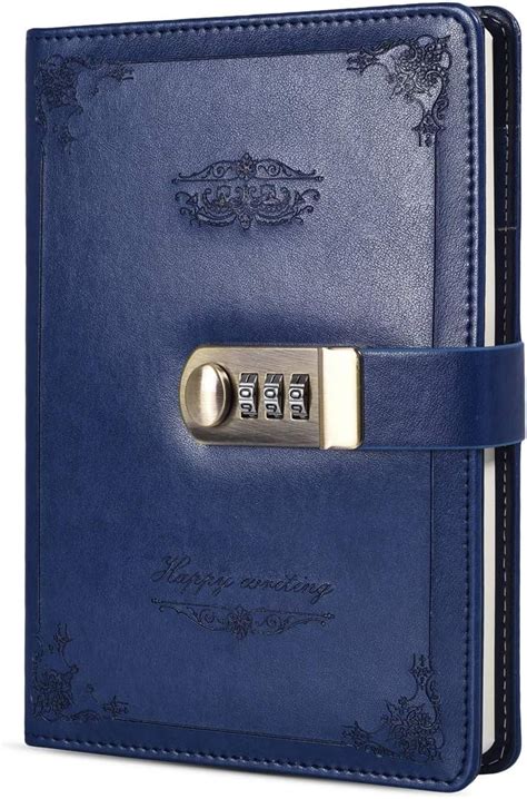 Amazon Arrlsdb Digital Password Lock Diary Pu Leather