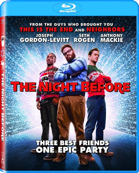 The Night Before DVD Release Date March 1, 2016