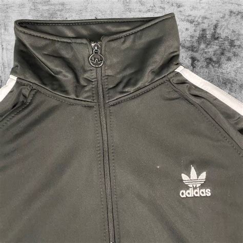 Jaket Tracktop Adidas Firebird Hitam Putih Fesyen Pria Pakaian Baju