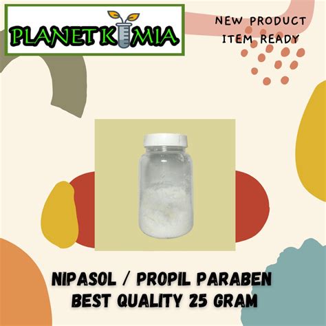 Jual Nipasol Propil Paraben Comestic Grade 25 Gram Shopee Indonesia