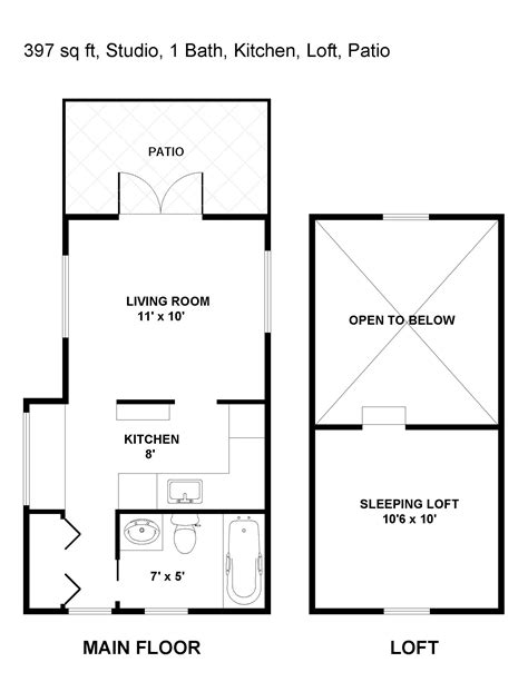 Download Floor Plans For An Accessory Dwelling Unit Or Guest House — New Avenue Homes