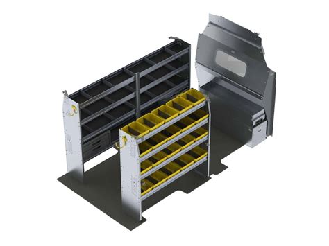 Aluminum Van Shelving Package, Ford Transit High Roof - FTH-27 ...