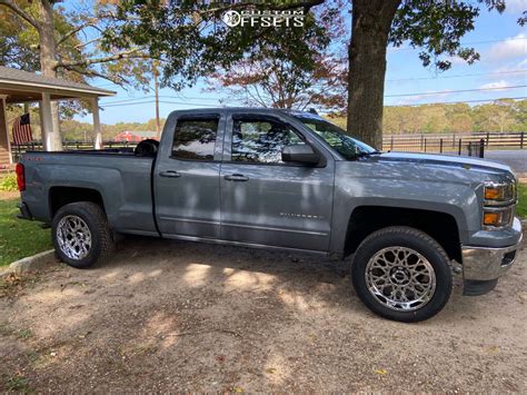 2015 Chevrolet Silverado 1500 With 20x10 25 Vision Rocker And 275