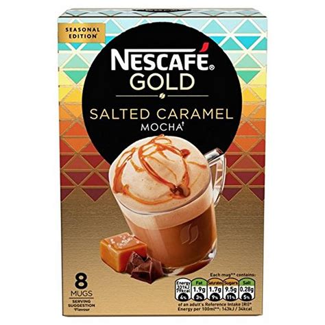 Nescafe Gold Salted Caramel Mocha 120 Gm RichesM Healthcare