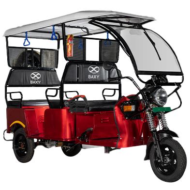 Baxy Zippy Plus E Rickshaw Price Mileage Rickshaws360