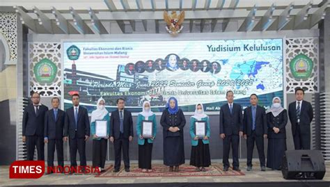 Feb Unisma Malang Gelar Yudisium Periode Dan Tahun