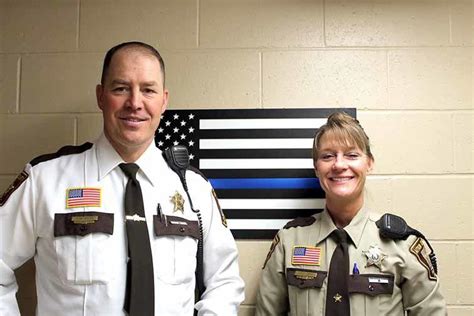 Aitkin County Sheriff Dan Guida and Undersheriff Heidi Lenk ...