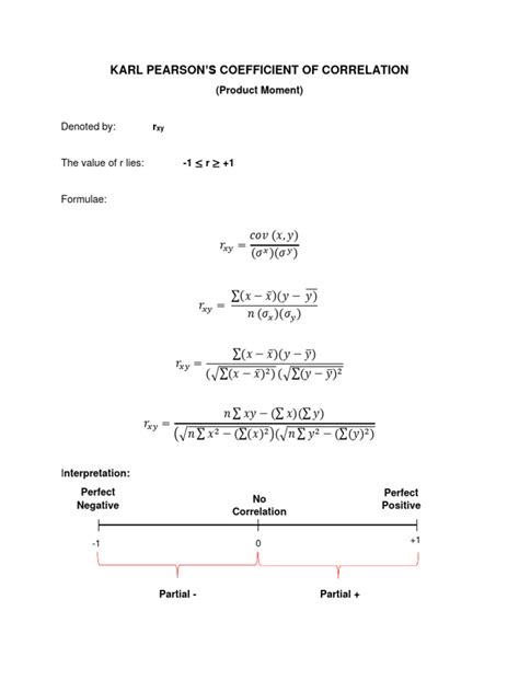 Karl Pearson Moment Correlation | PDF | Statistics | Statistical Inference