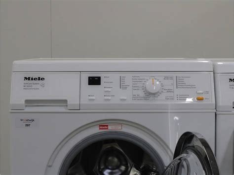 Miele W 3203 Softcare System Wasmachine And Miele T 8403 C Softcare