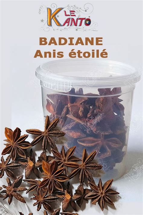 Badiane Chinoise Ou Anis Étoilé 24 Gr Epiceslekanto Anis étoilé