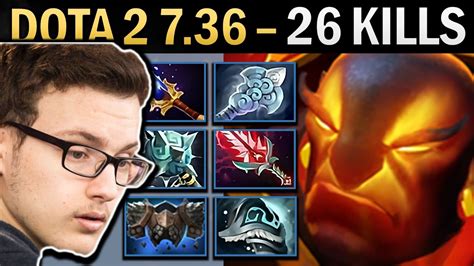 Ember Spirit Dota 2 7 36 Miracle With 26 Kills And Windwaker TI13