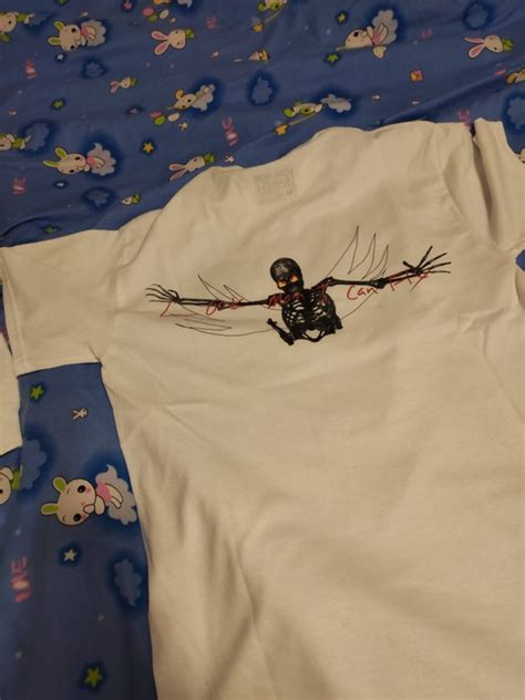 Travis Scott Travis Scott Look Mom I Can Fly Tee Shirt White Medium